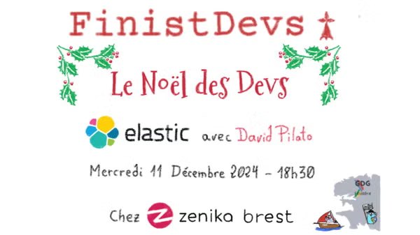 Le Noël des Devs – 🎄 Découverte d’Elastic & ambiance Noël avec FinistDevs 🎅